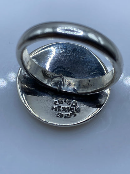 Anillo de Plata Sello Ovalado Grabado — Taxco .925 — foto 5