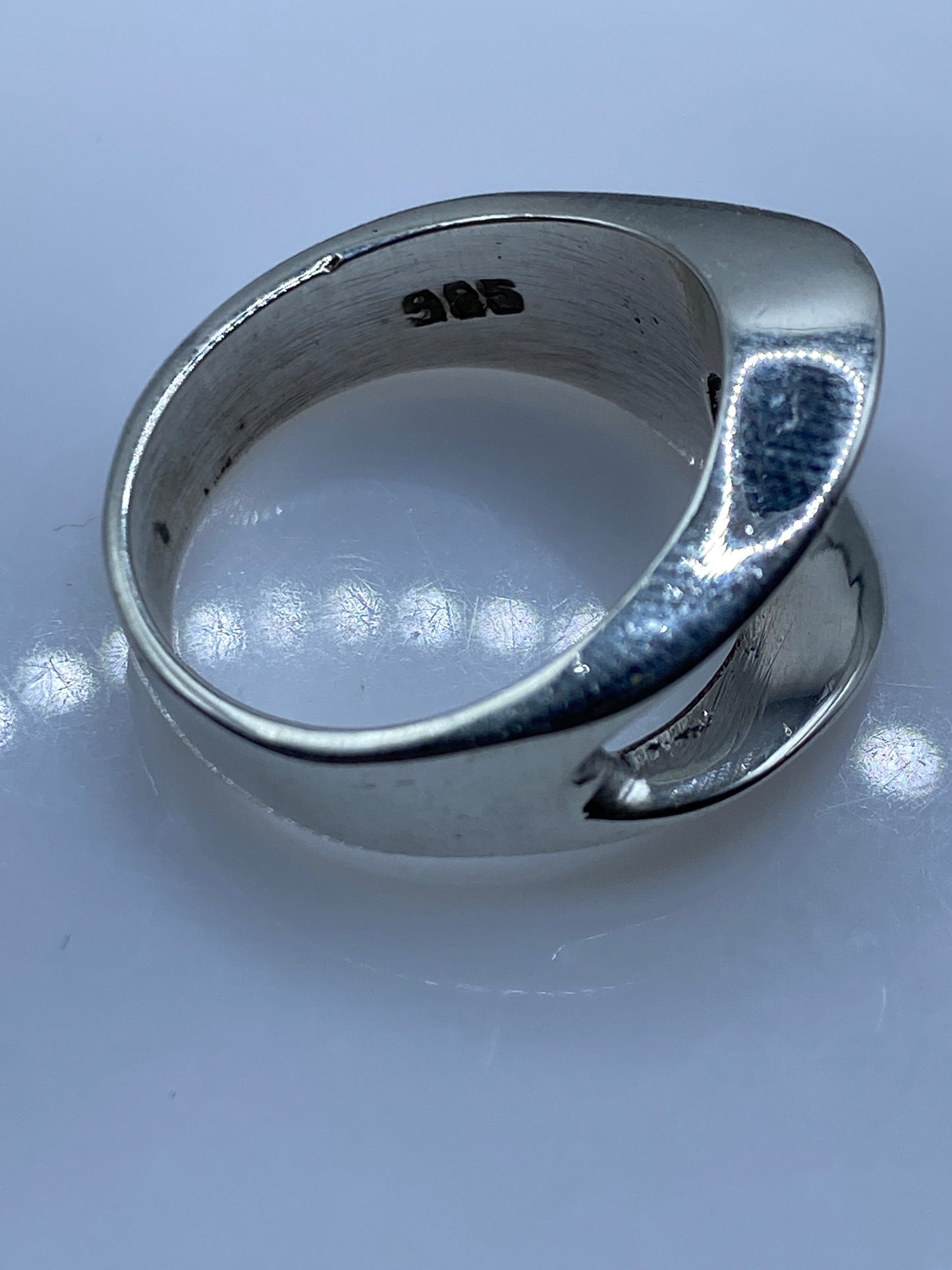 Anillo de Plata Solitario Pulido — Diseño Minimalista Taxco — foto 5
