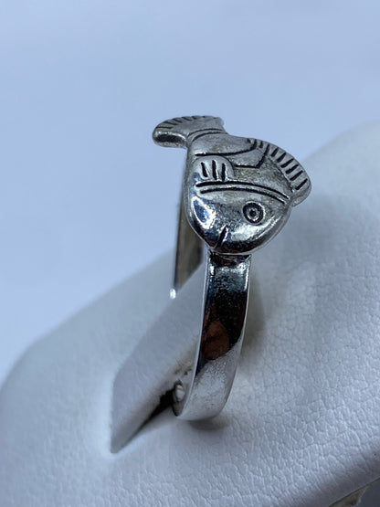 Anillo de Plata Prehispánico Fundido — Diseño Étnico Taxco — foto 3