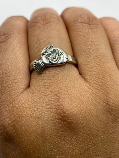 Anillo de Plata Prehispánico Fundido — Diseño Étnico Taxco — foto 4