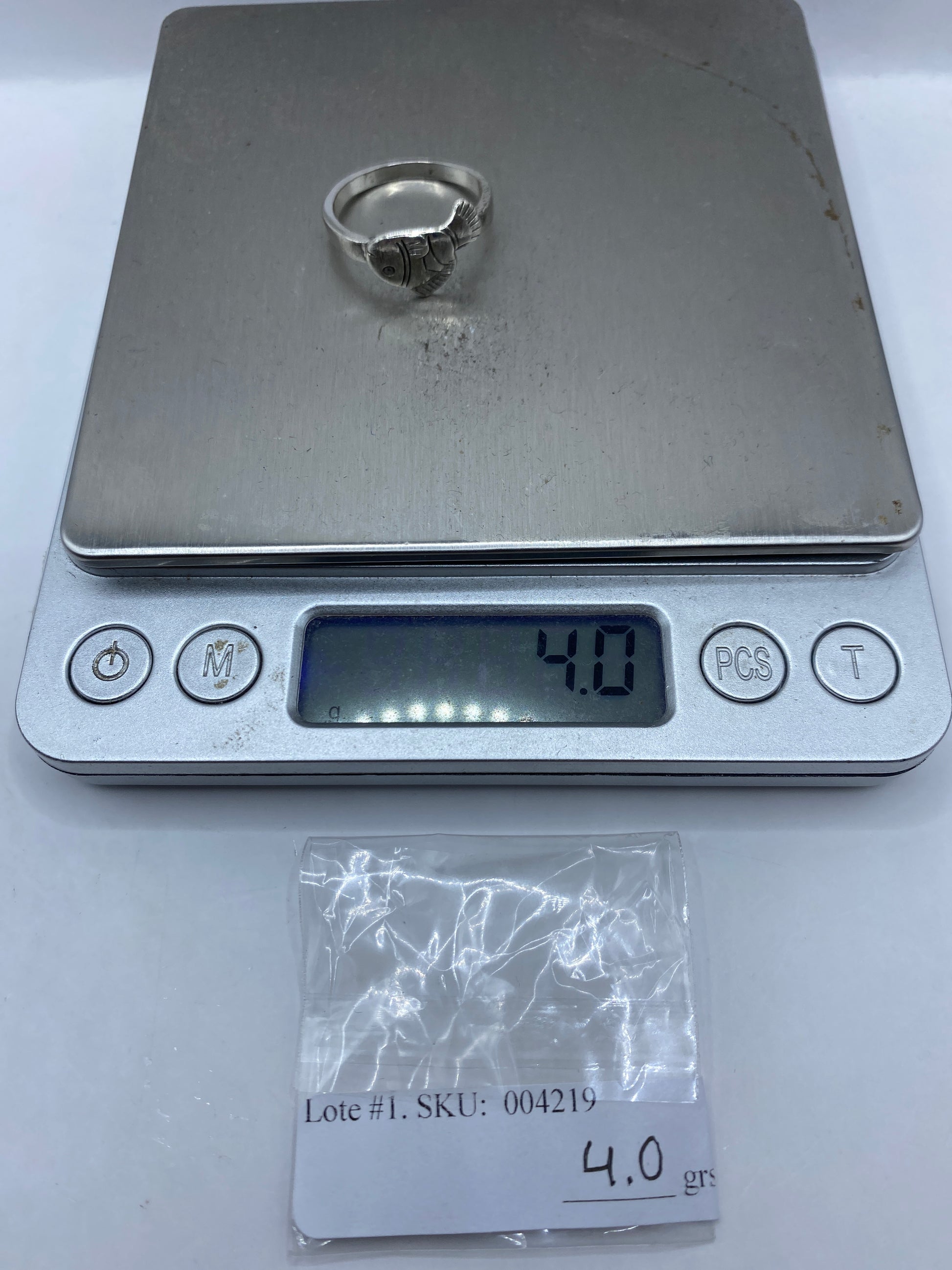 Anillo de Plata Prehispánico Fundido — Diseño Étnico Taxco — foto 6