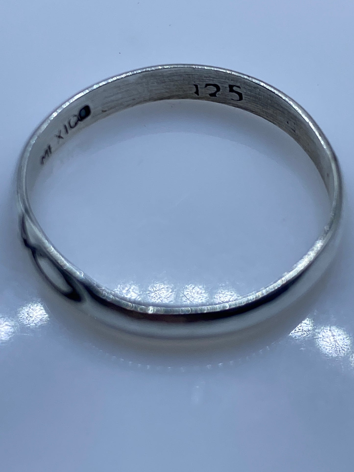 Anillo de Plata Pulida Minimalista .925 — Banda Lisa — foto 5