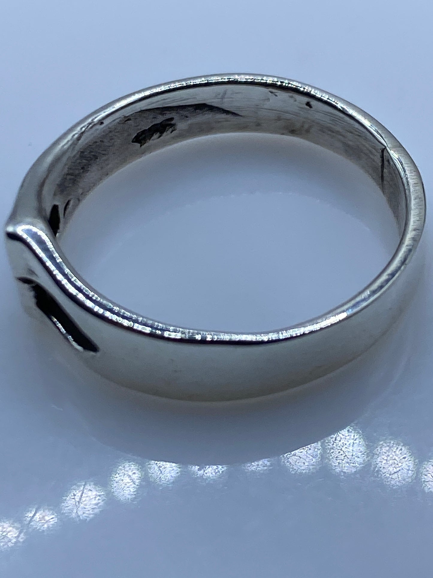 Anillo de Plata Geométrico Minimalista — Líneas Limpias — foto 5