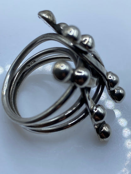 Anillo de Plata .925 Minimalista Ajustable — Solitario Taxco — foto 5