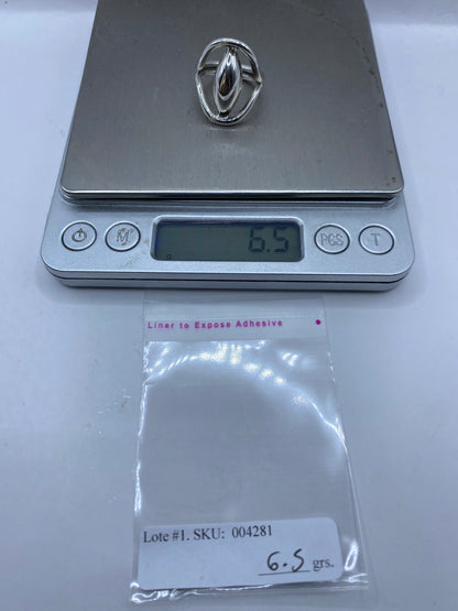 Anillo de Plata Pura Ovalado Minimalista — Uso Diario — foto 6