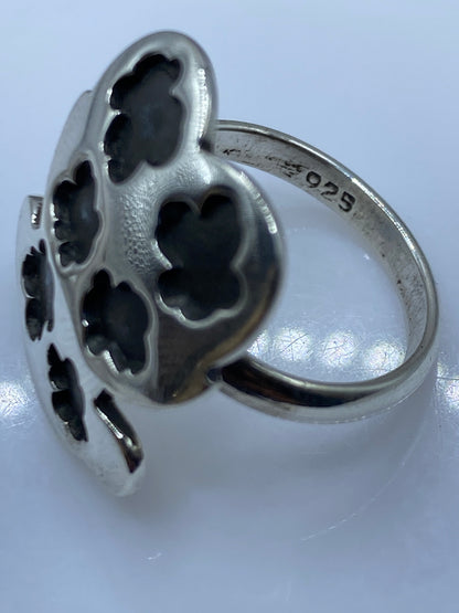 Anillo Plata Floral Ajustable — Diseño Taxco .925 — foto 5