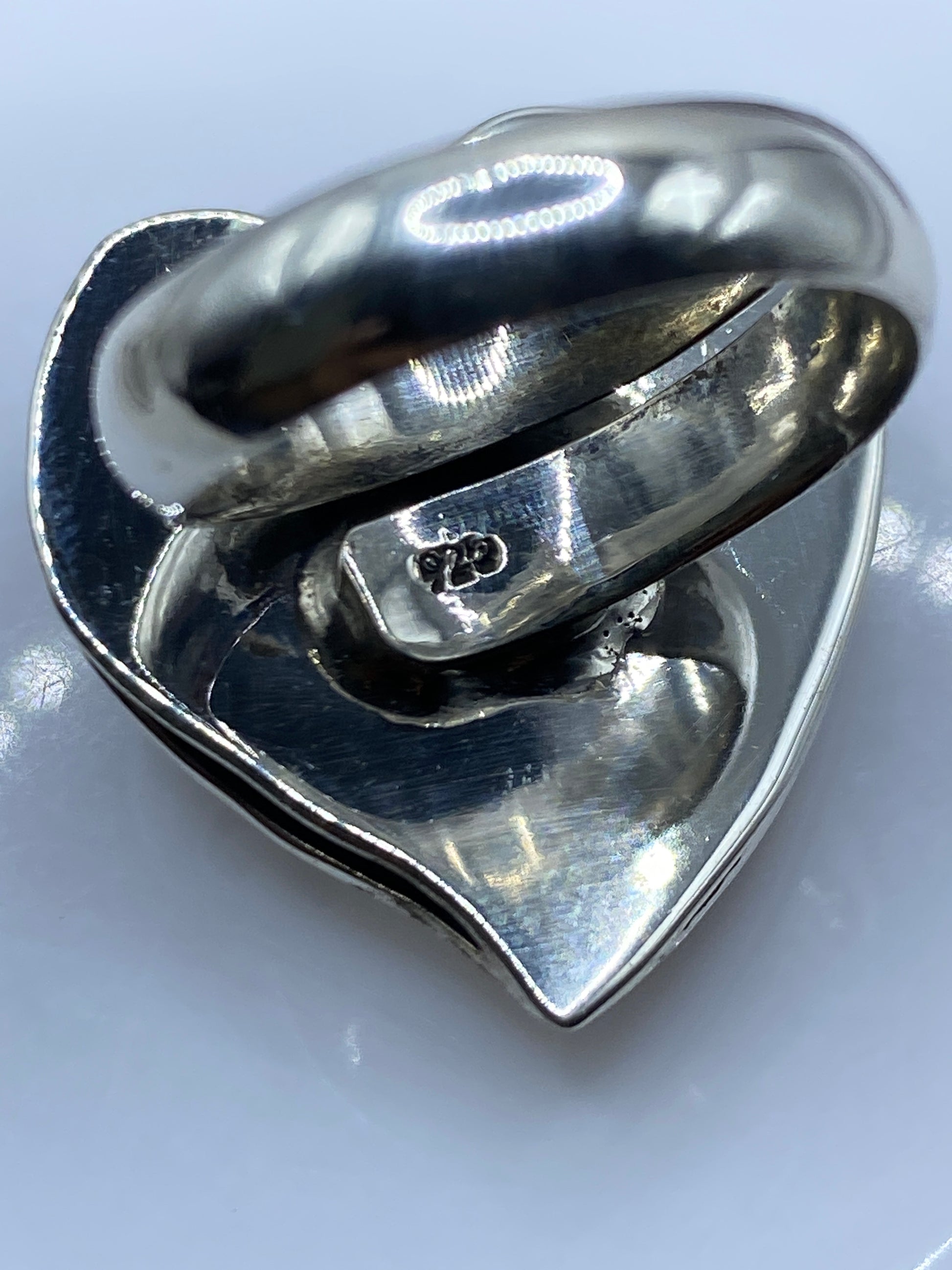 Anillo Ajustable Calado Plata .925 — Diseño Étnico — foto 5