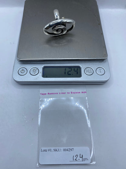Anillo Calado Ajustable de Plata .925 — Diseño Étnico — foto 6