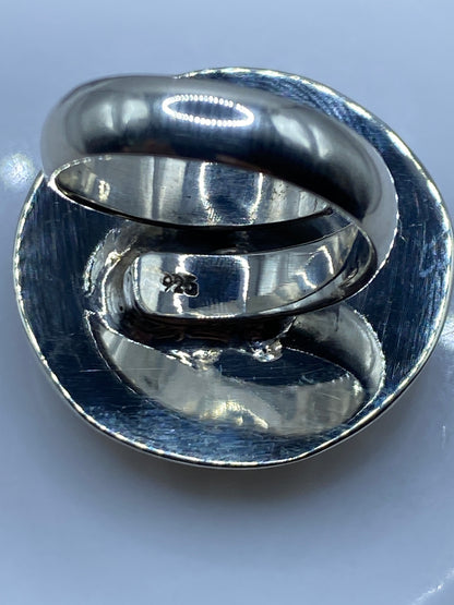 Anillo Plata Calado Ajustable — Diseño Étnico — foto 5