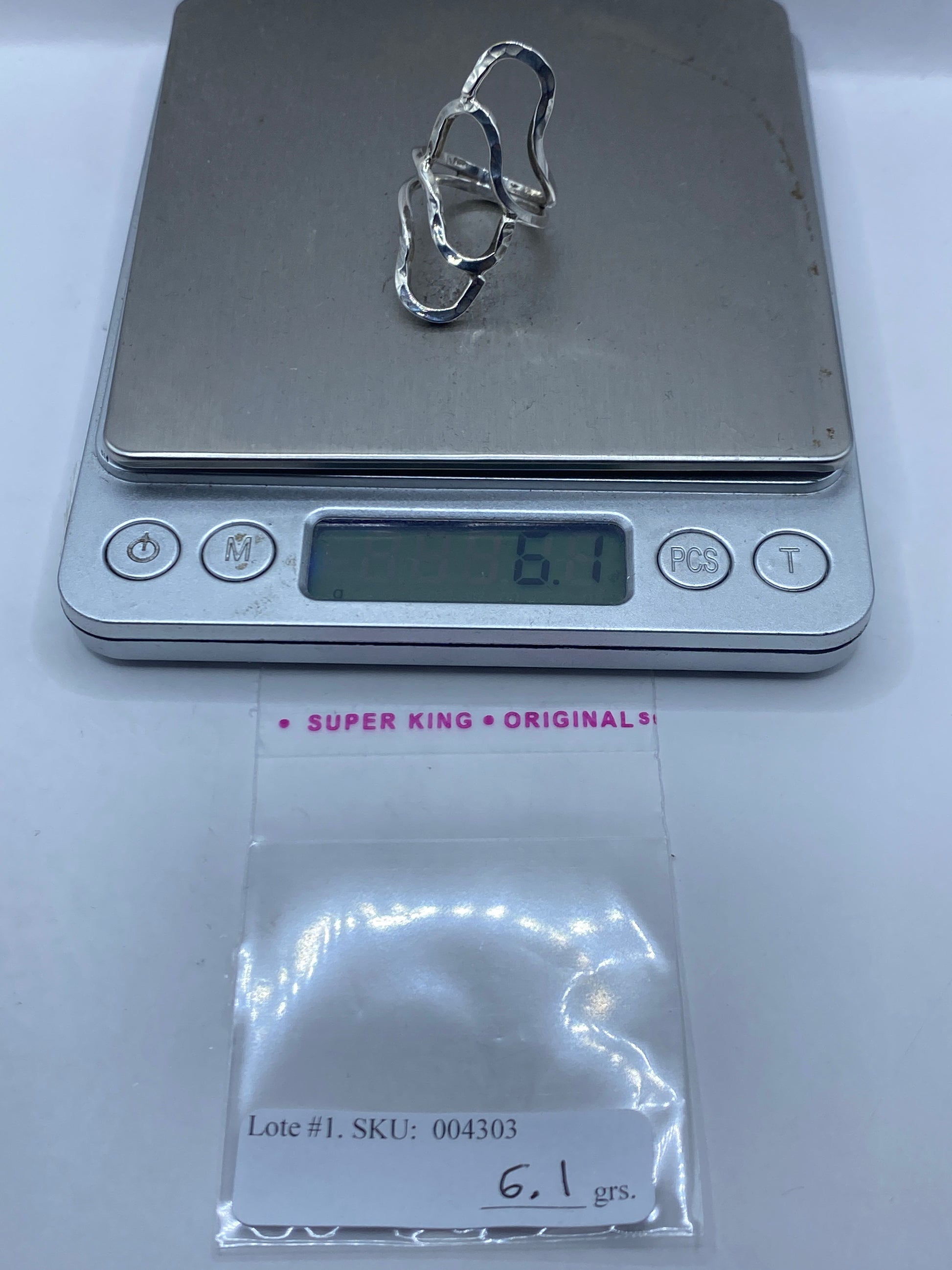 Anillo de Plata Calado Geométrico — Taxco .925 — foto 5