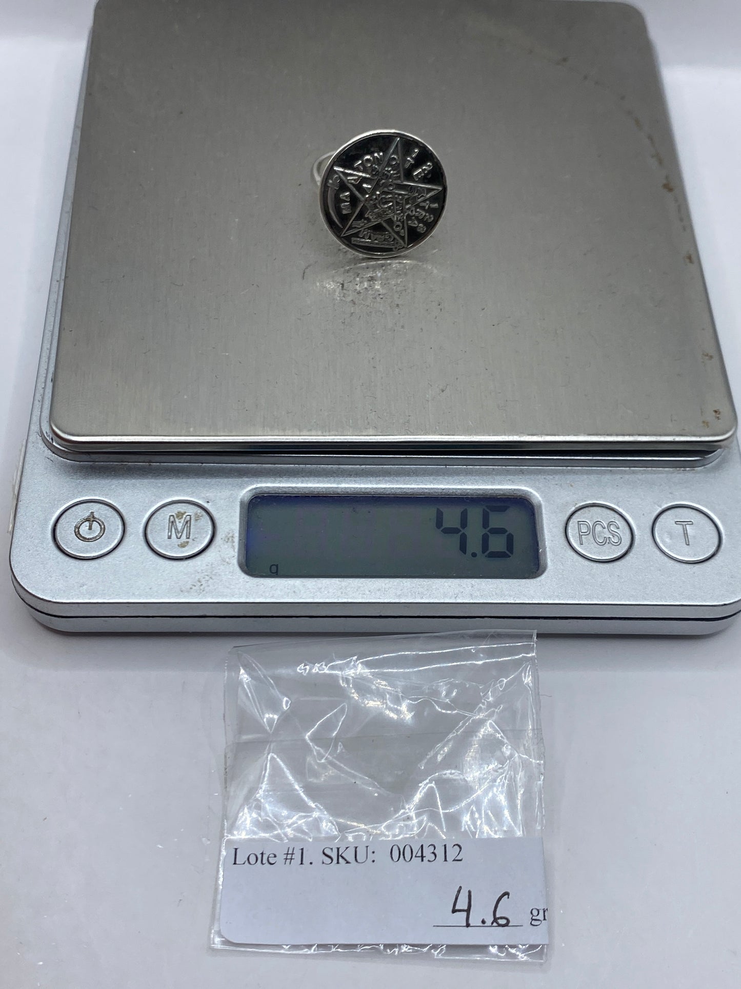 Anillo Ajustable de Plata con Estrella Geométrica — Taxco .925 — foto 5