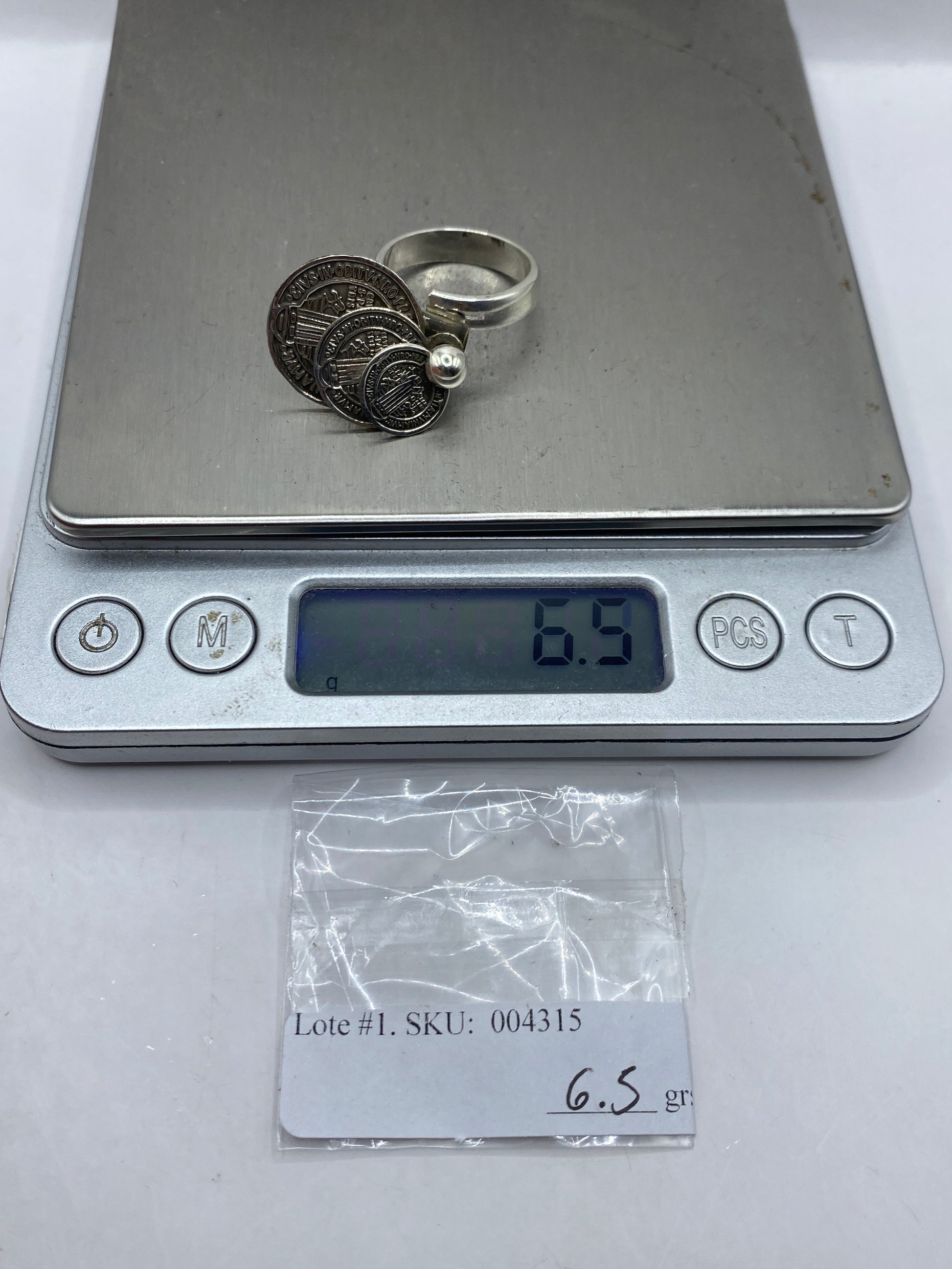 Anillo Ajustable Plata San Benito — Taxco .925 — foto 6