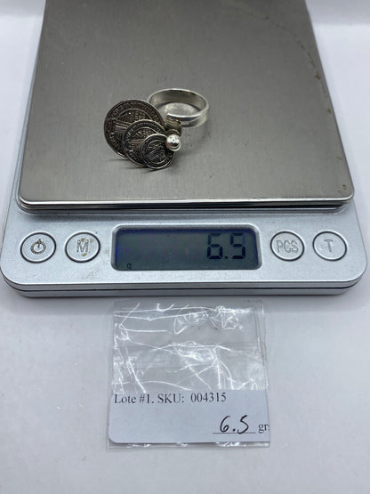 Anillo Ajustable Plata San Benito — Taxco .925 — foto 6