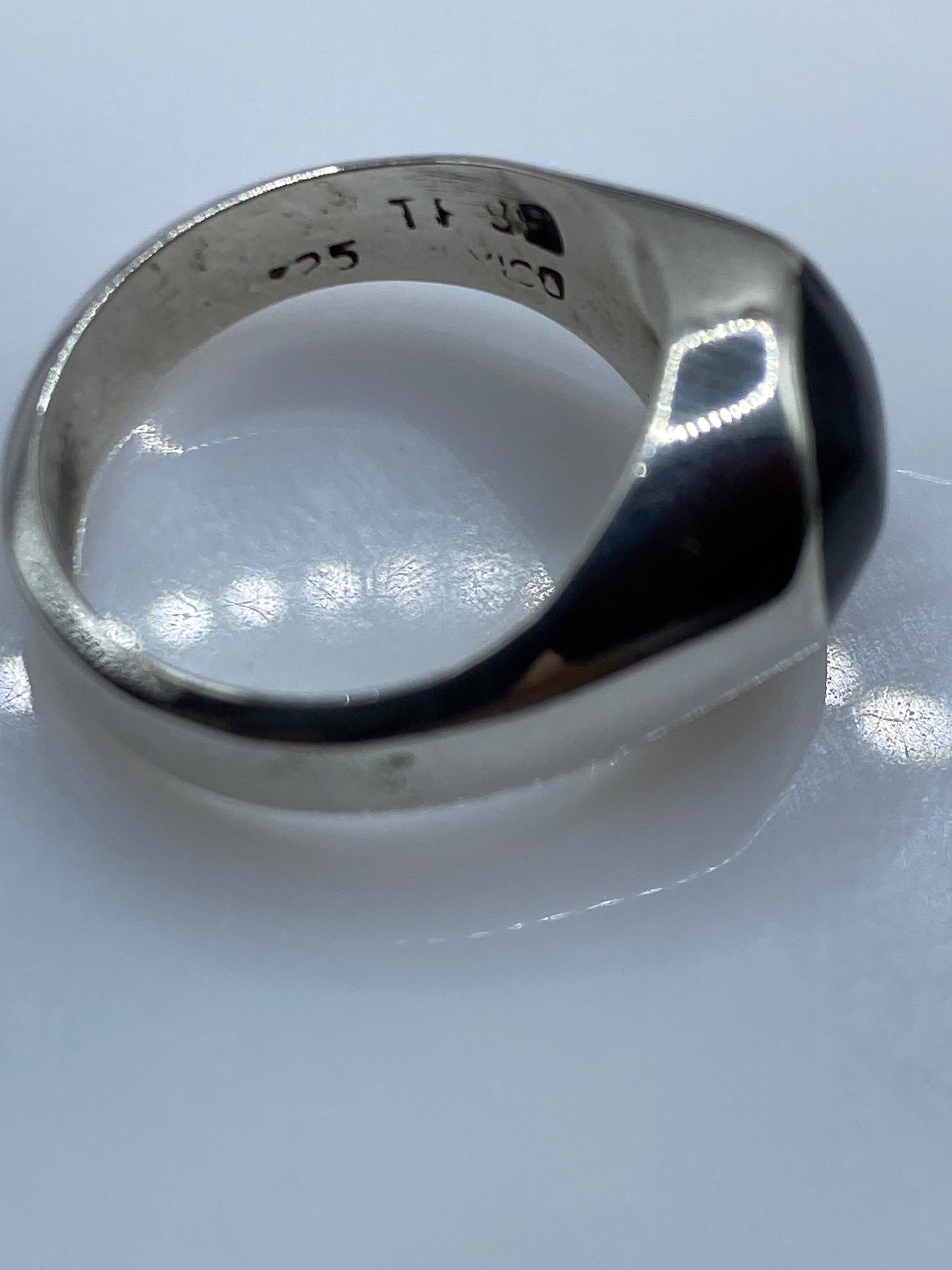 Anillo de Plata con Ónix Negro — Taxco .925 — foto 5