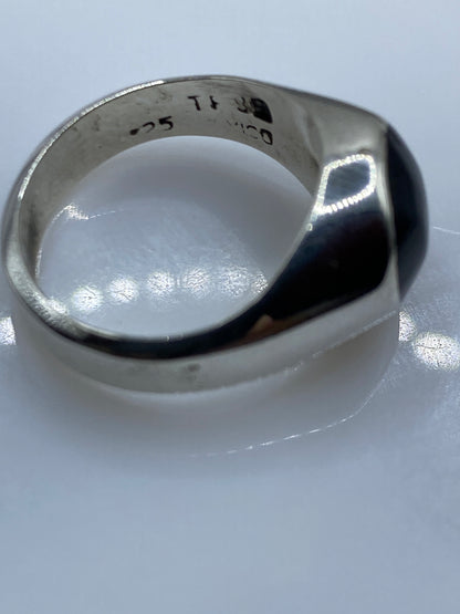 Anillo de Plata con Ónix Negro — Taxco .925 — foto 5
