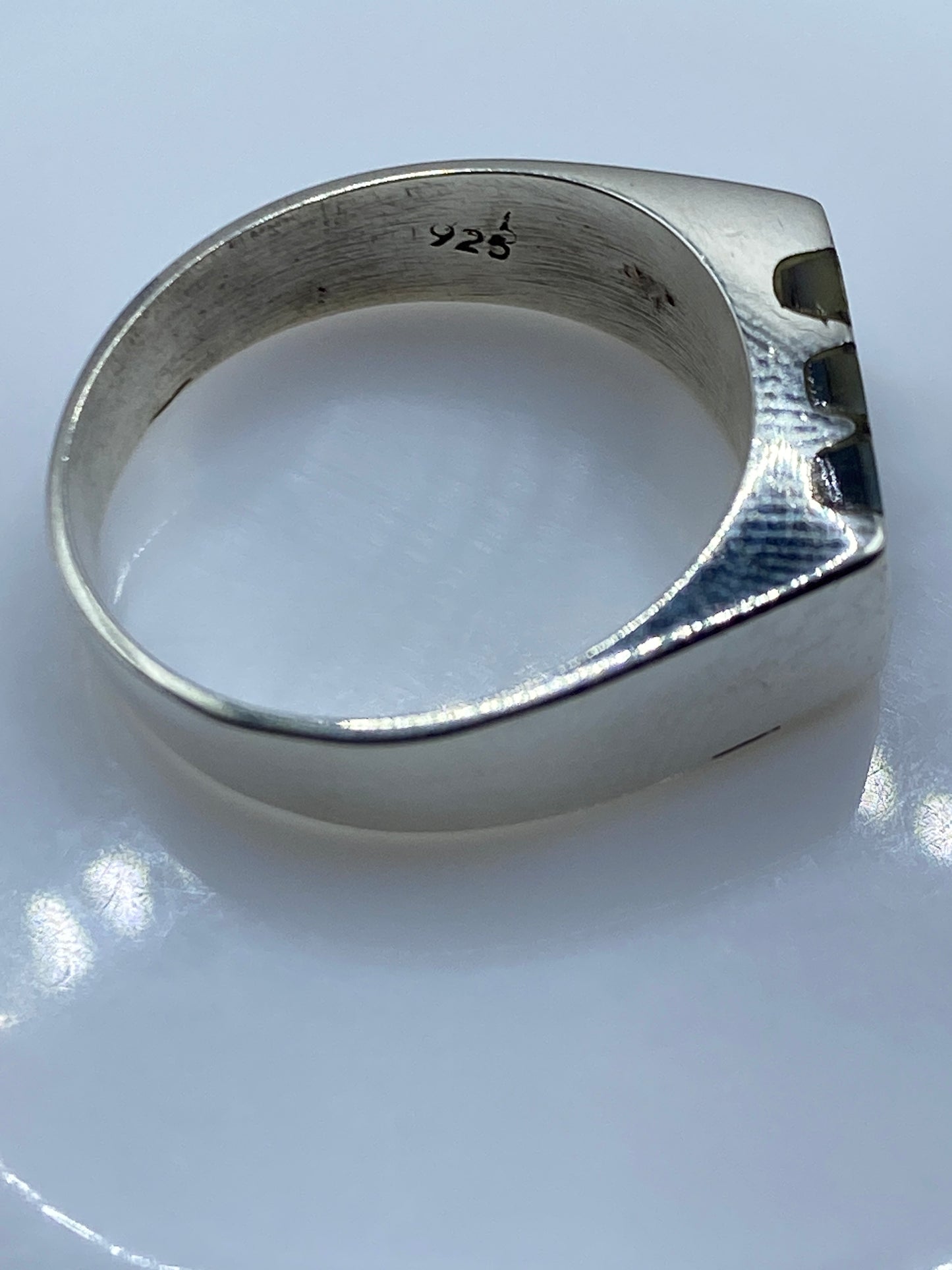 Anillo de Plata Engastado a Mano — Taxco .925 — foto 5