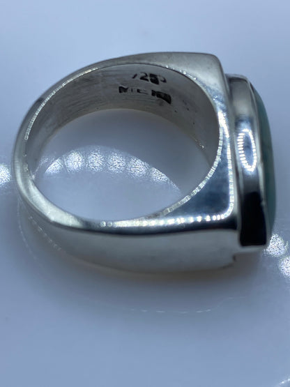 Anillo de Plata con Piedra Azul Cielo — Taxco .925 — foto 5