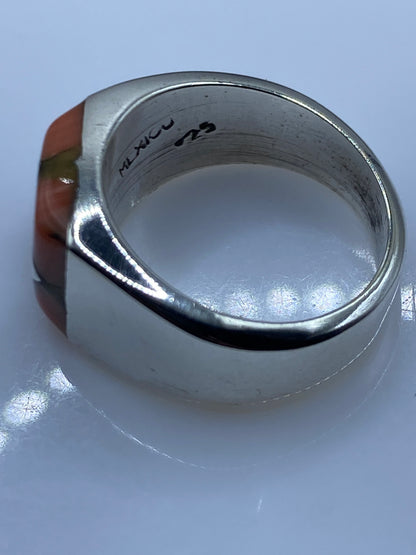 Anillo Plata .925 con Piedra Engaste a Mano — Taxco — foto 5