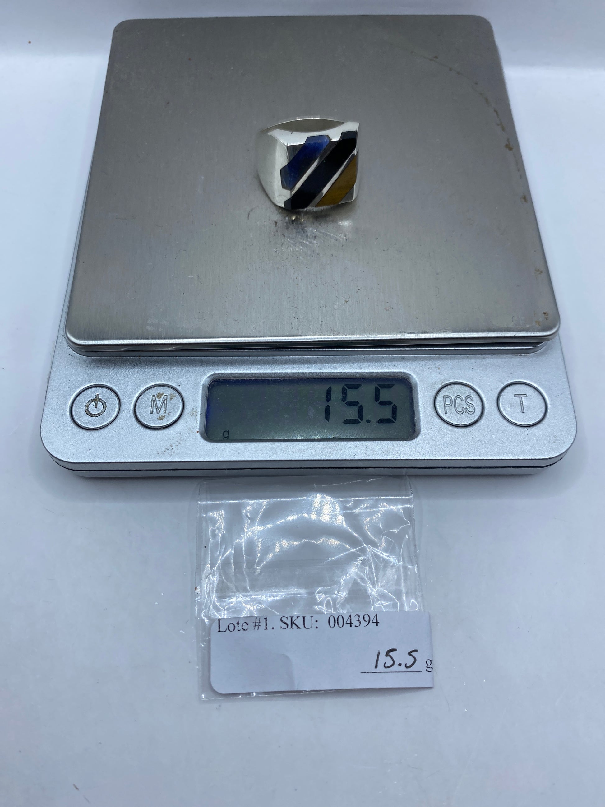 Anillo de Plata con Ónix Negro — Taxco .925 — foto 6