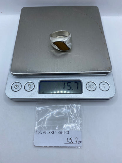 Anillo de Plata Taxco con Piedra Engastada — .925 — foto 6