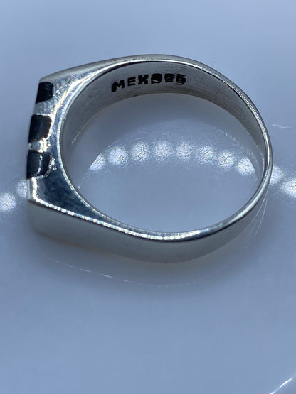Anillo Plata .925 con Ónix Negro — Taxco — foto 5
