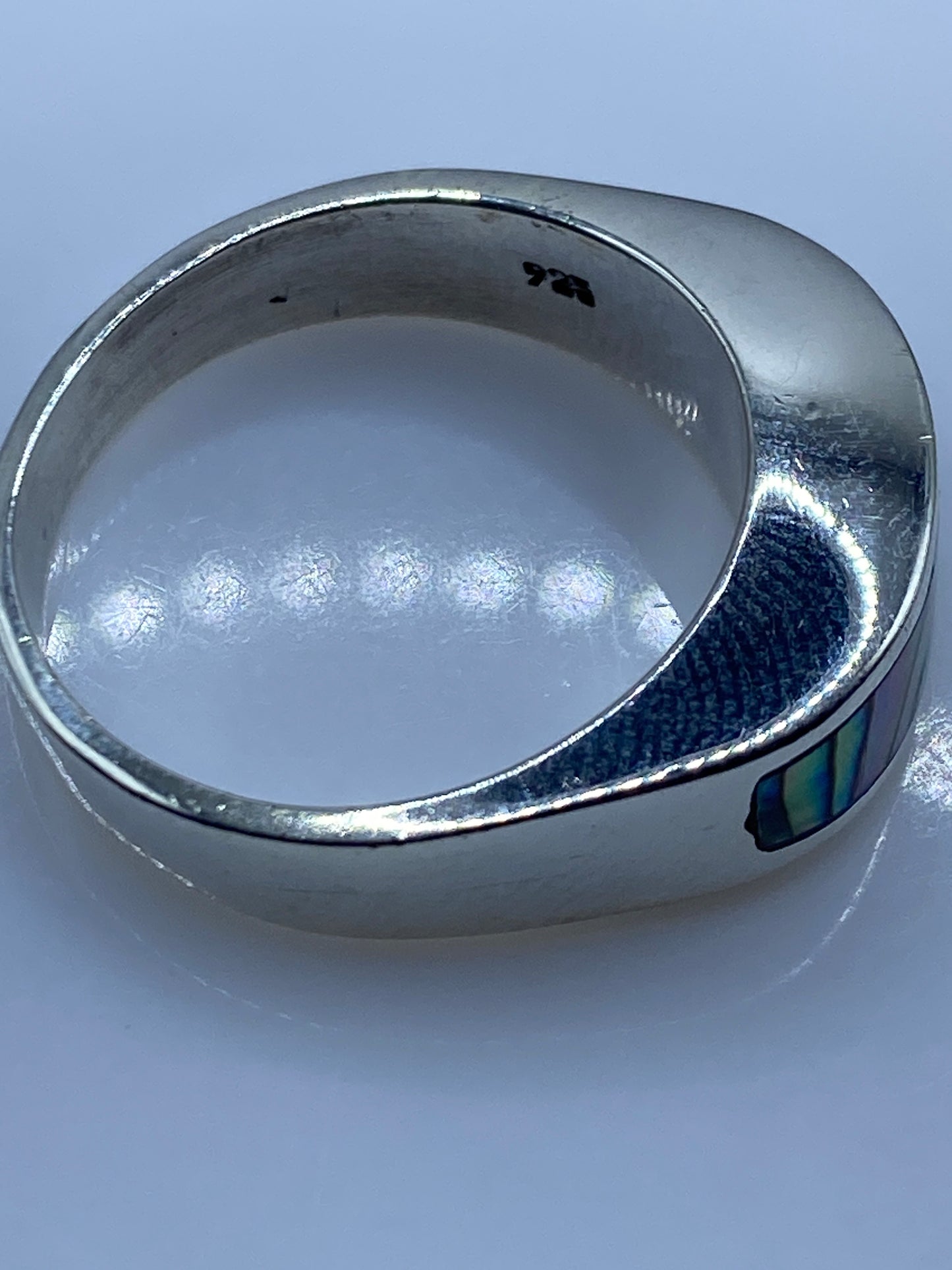 Anillo de Plata .925 con Incrustación de Piedra — Taxco — foto 5
