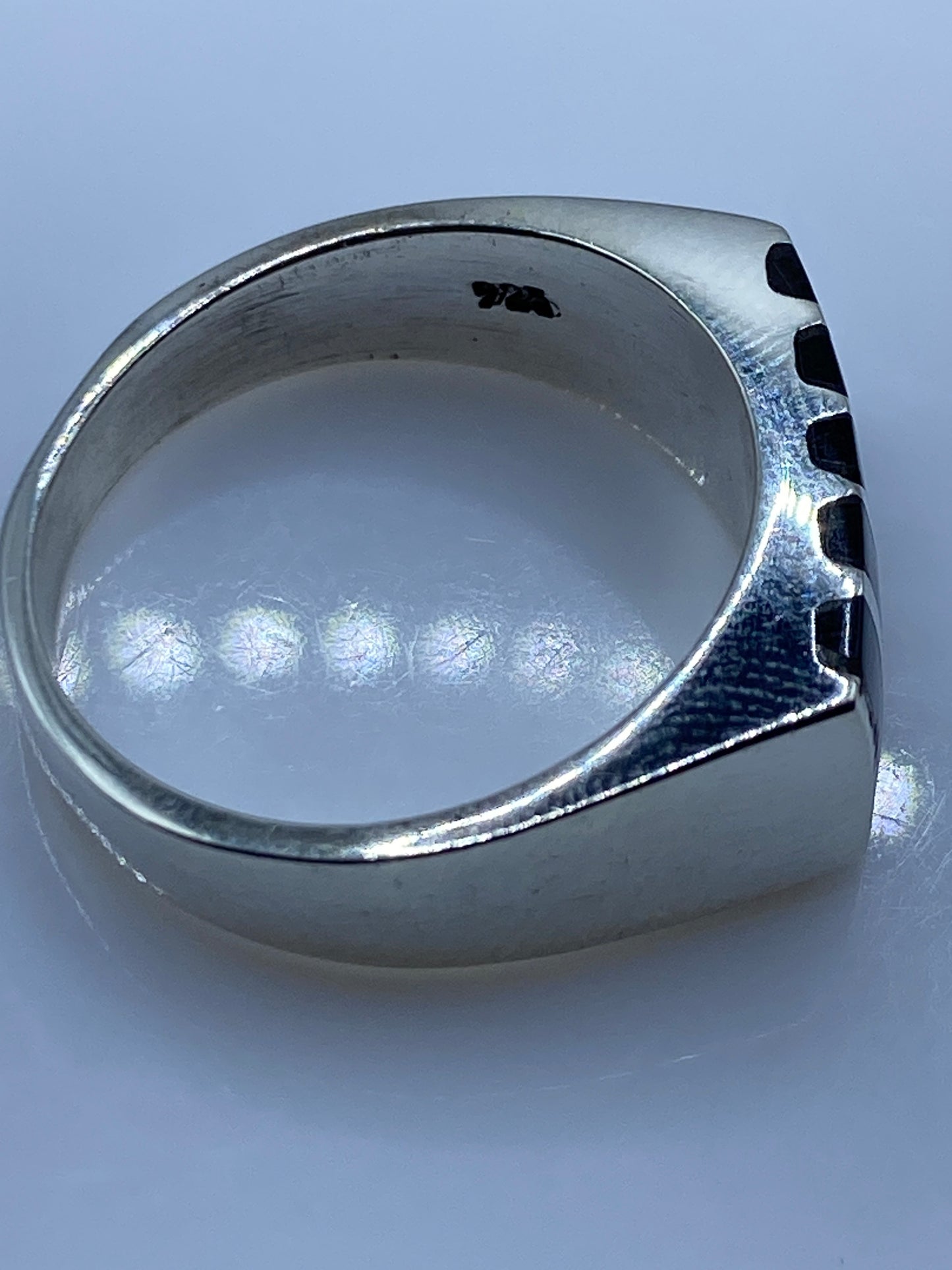 Anillo de Plata con Ónix Negro — Taxco .925 — foto 5