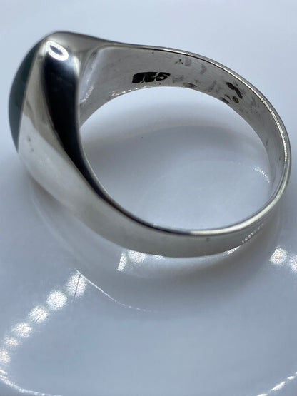 Anillo de Plata Malaquita Verde — Taxco .925 Unisex — foto 5