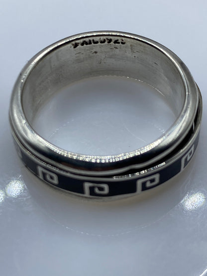 Anillo de Plata con Grecas Prehispánicas — Taxco .925 — foto 5