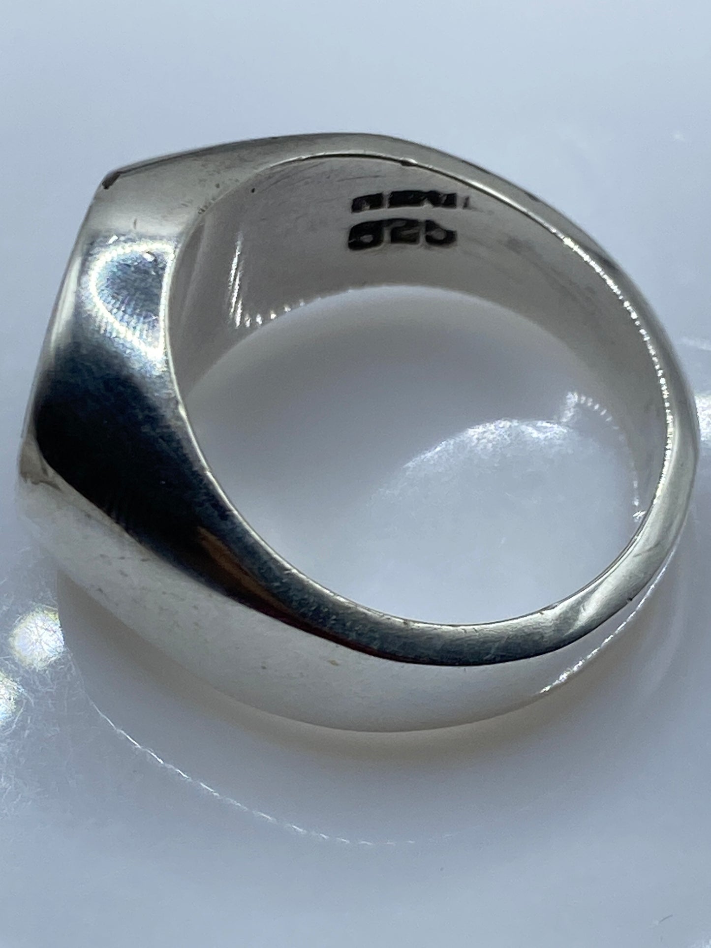 Anillo de Plata .925 con Piedra Engastada — Taxco Unisex — foto 5