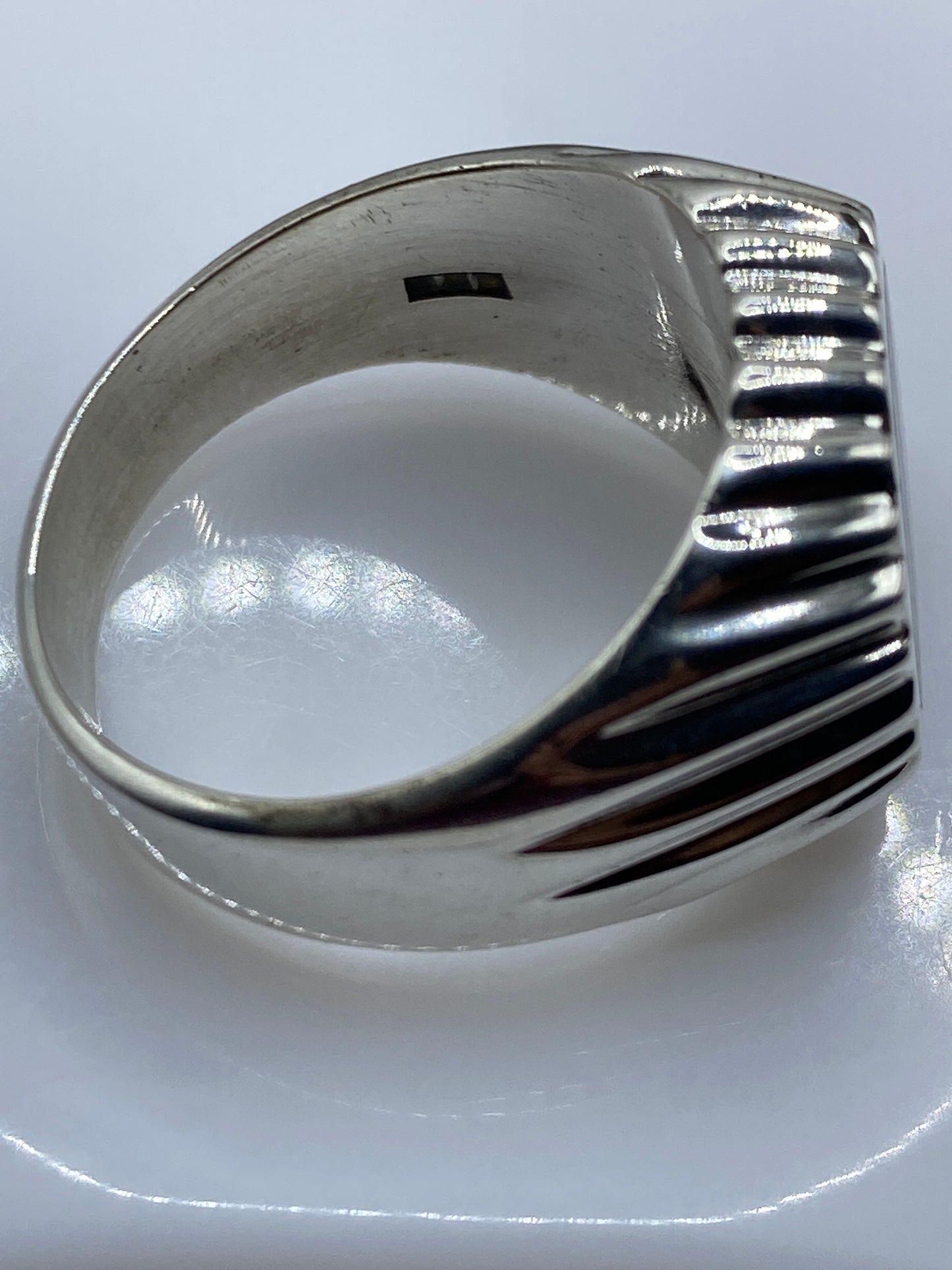 Anillo Solitario Plata .925 con Lapislázuli — Taxco — foto 5