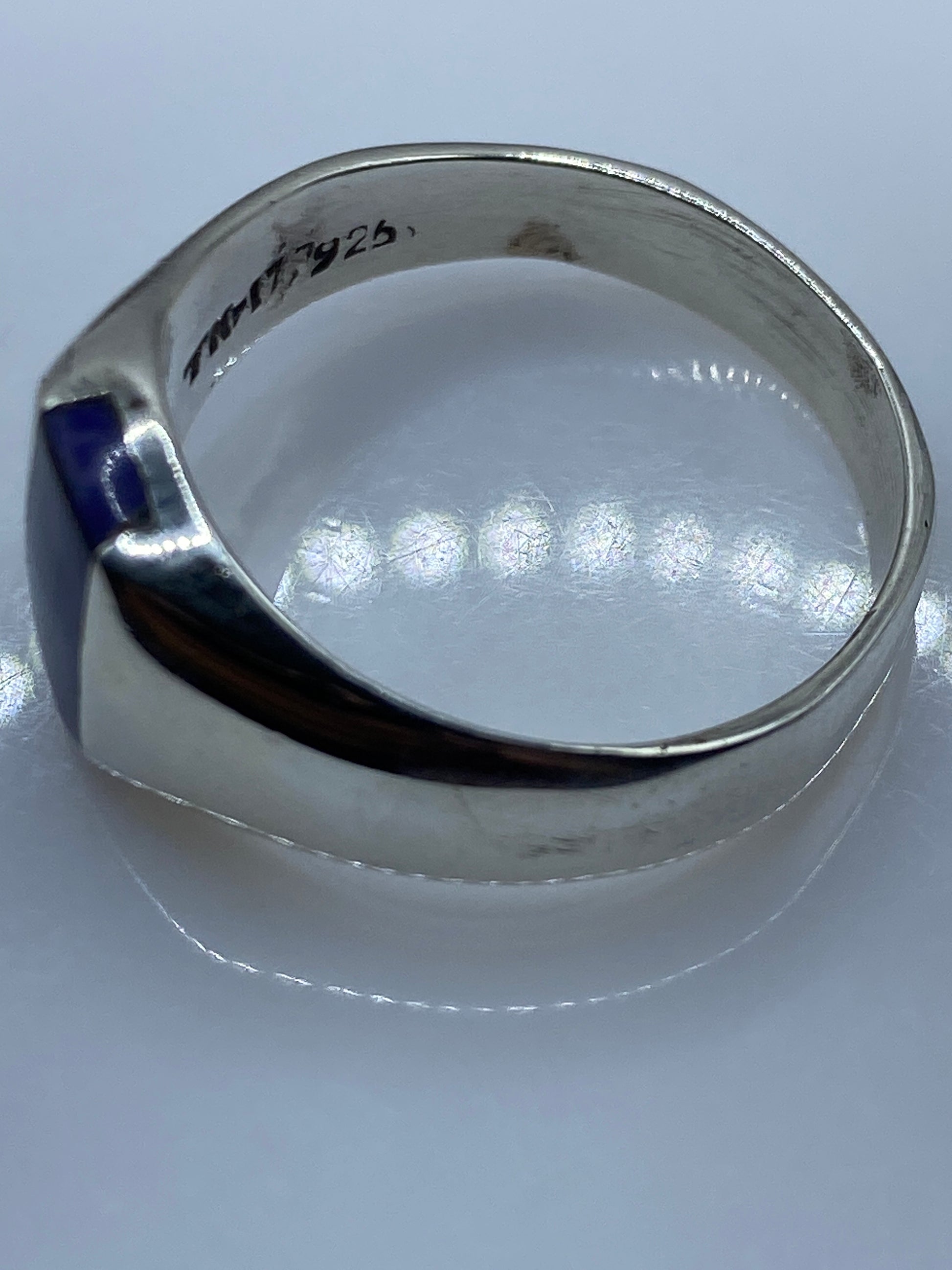 Anillo de Plata con Piedra Morada — Taxco .925 — foto 5