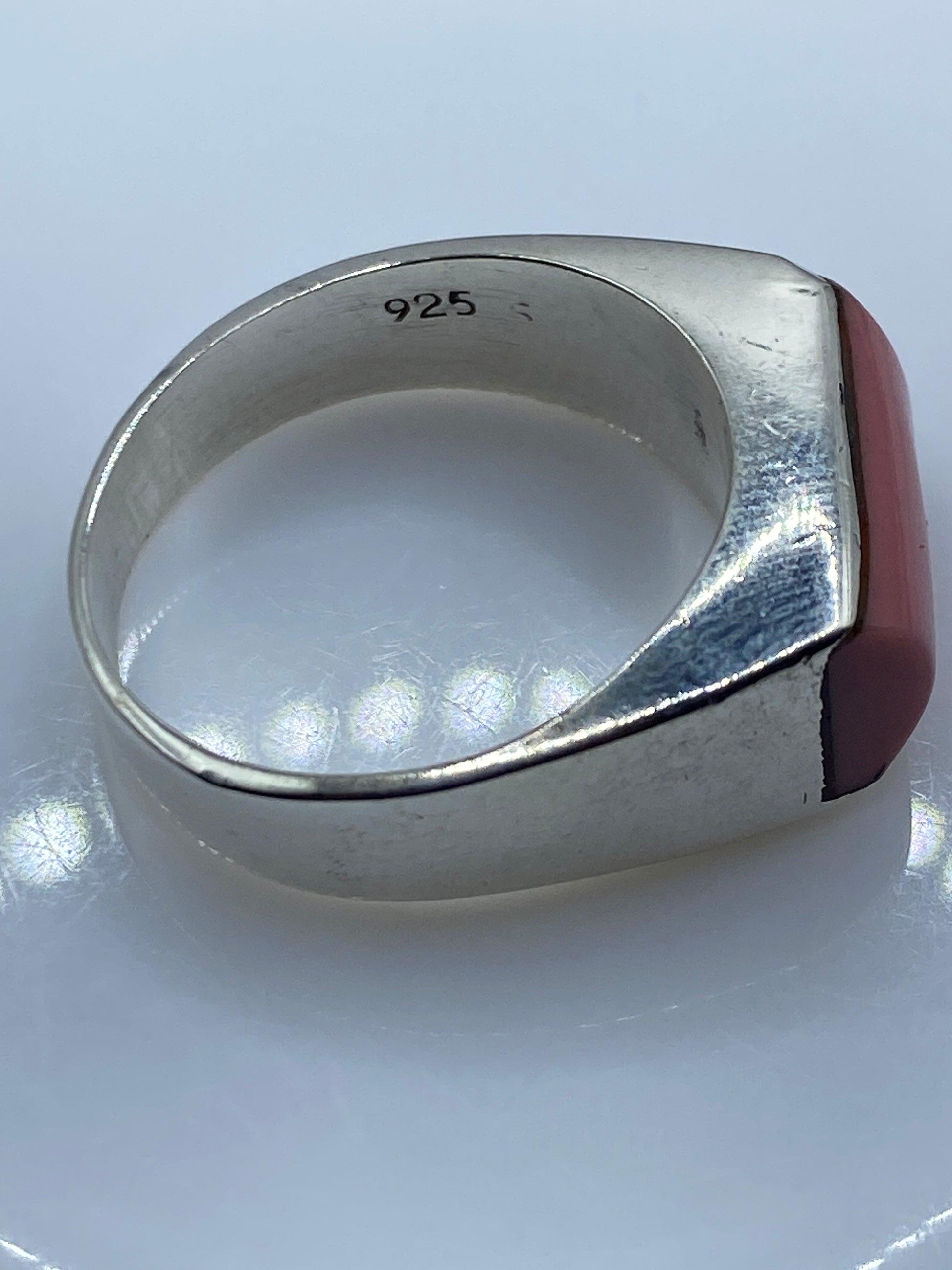 Anillo de Plata con Piedra Rosa — Taxco .925 — foto 5