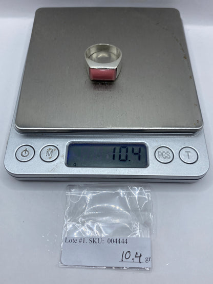 Anillo de Plata con Piedra Rosa — Taxco .925 — foto 6