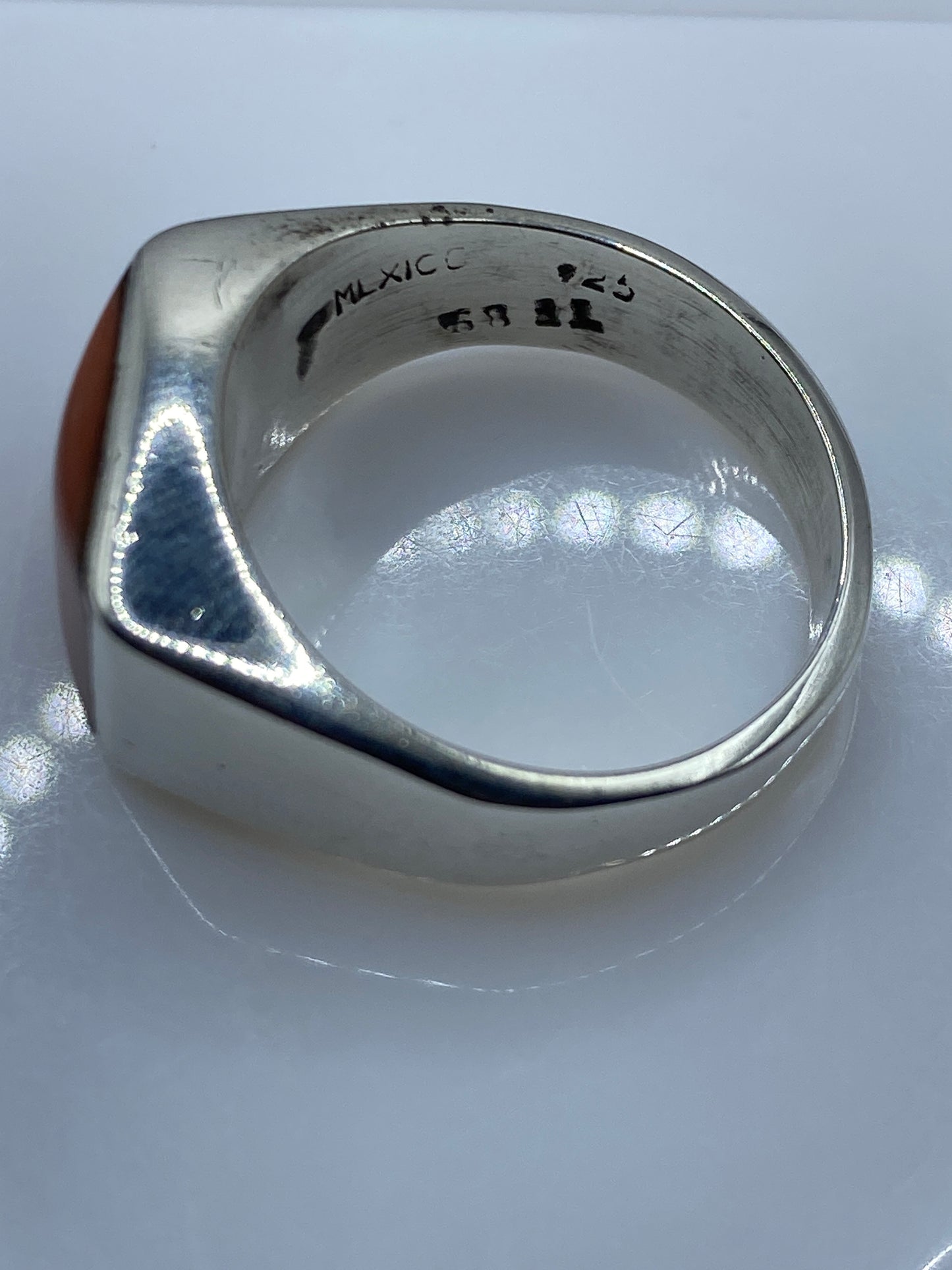 Anillo de Plata con Coral — Taxco .925 — foto 5