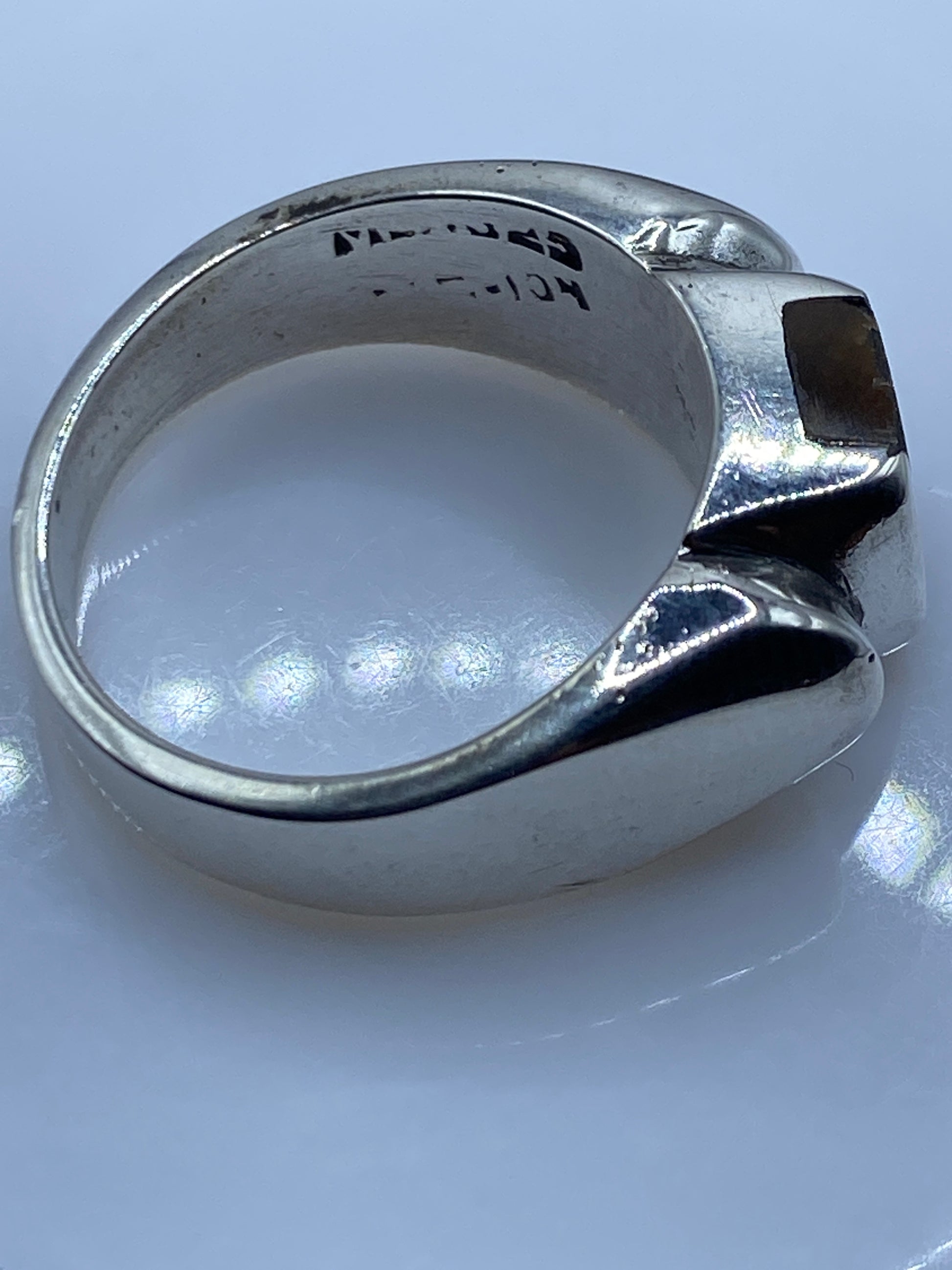 Anillo de Plata .925 con Piedra Engastada — Taxco — foto 5