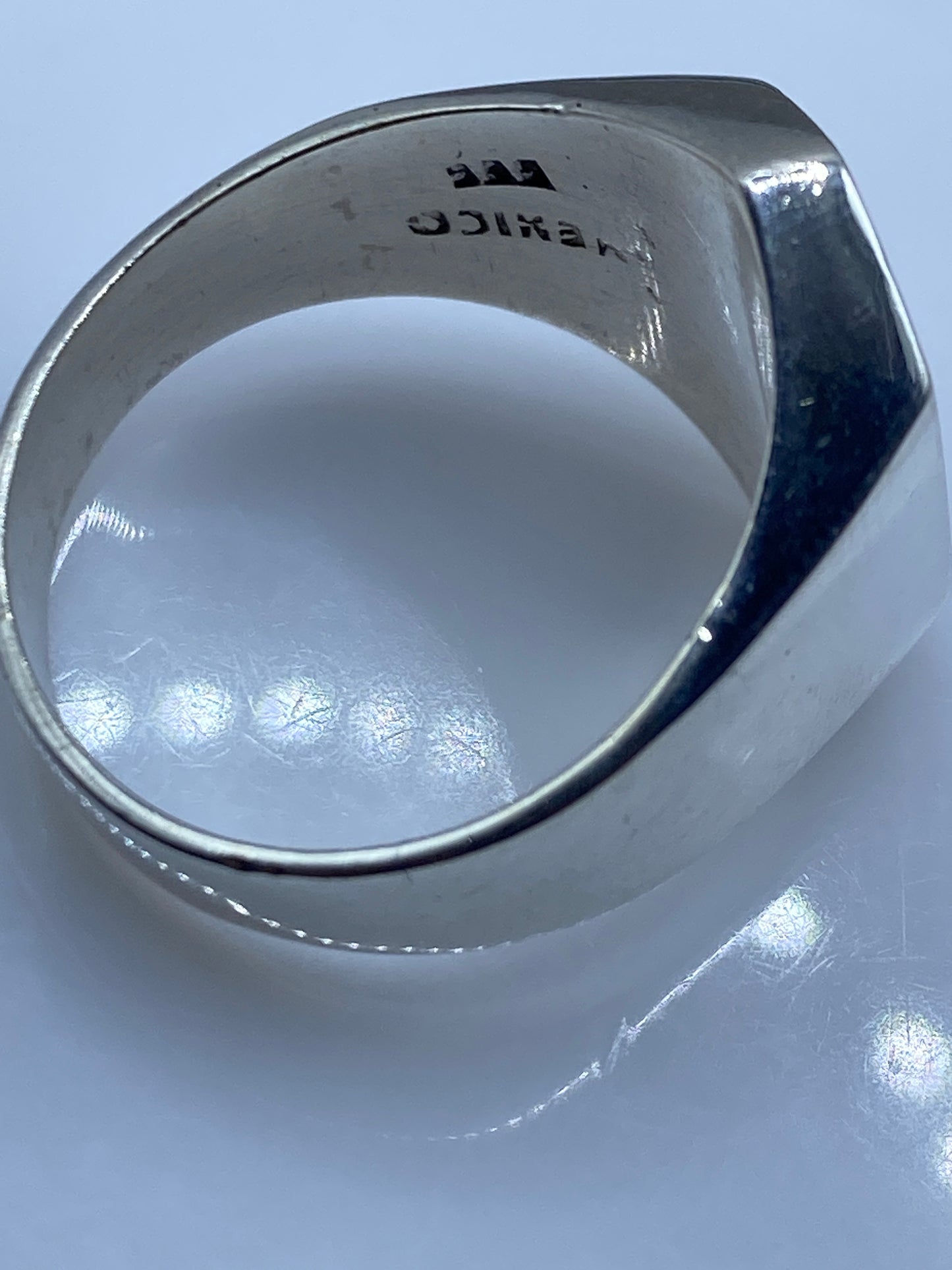 Anillo de Plata Lapislázuli para Él — Taxco .925 — foto 5