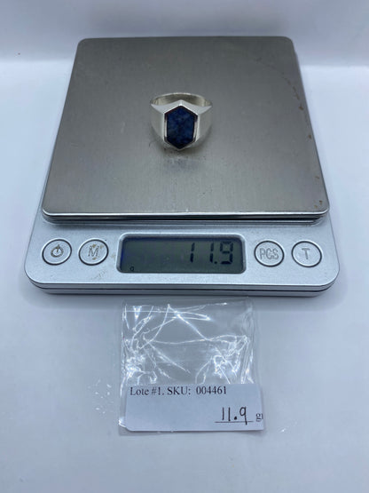 Anillo de Plata Lapislázuli para Él — Taxco .925 — foto 6