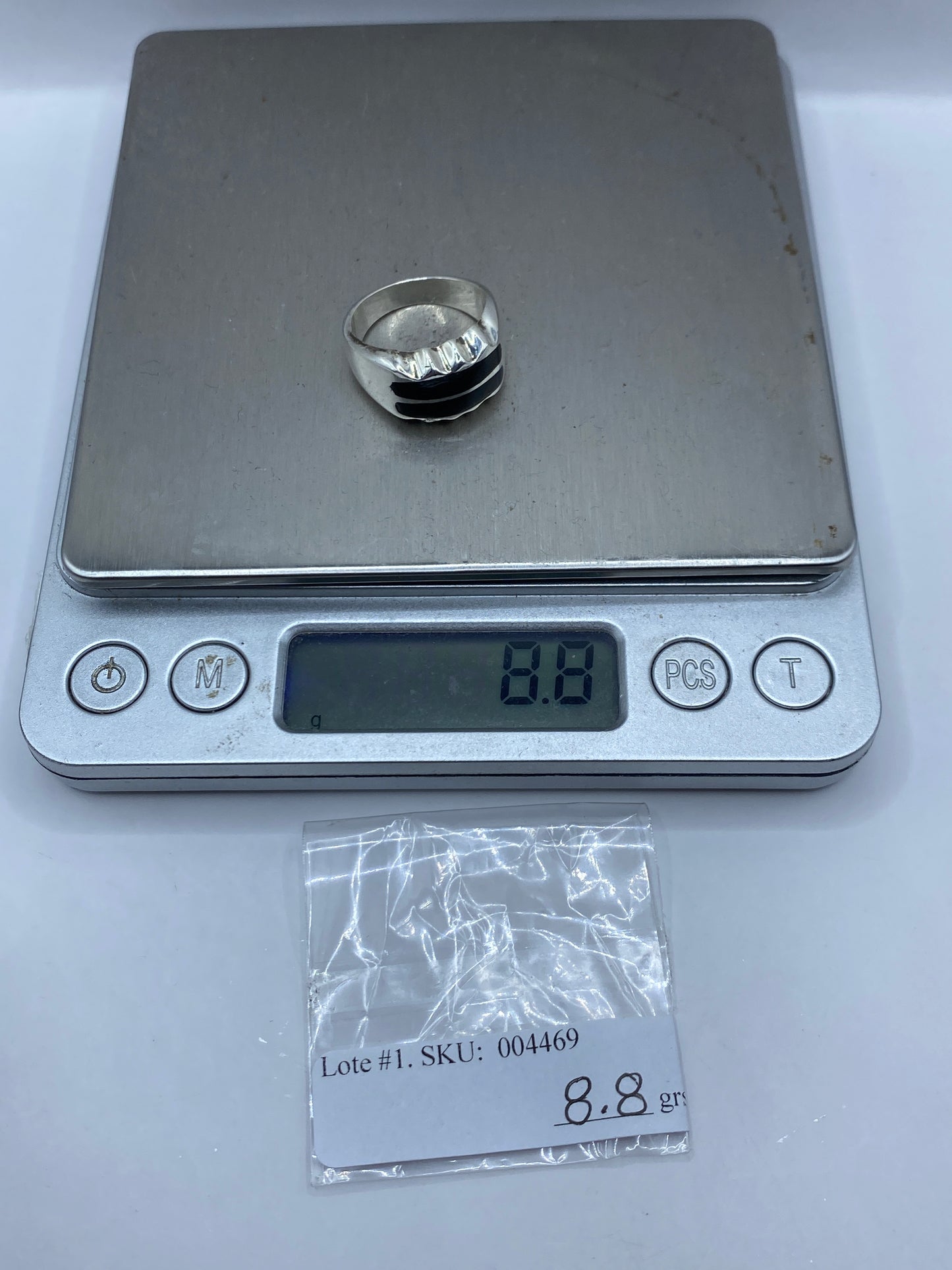 Anillo de Plata con Ónix Negro — Taxco .925 — foto 5