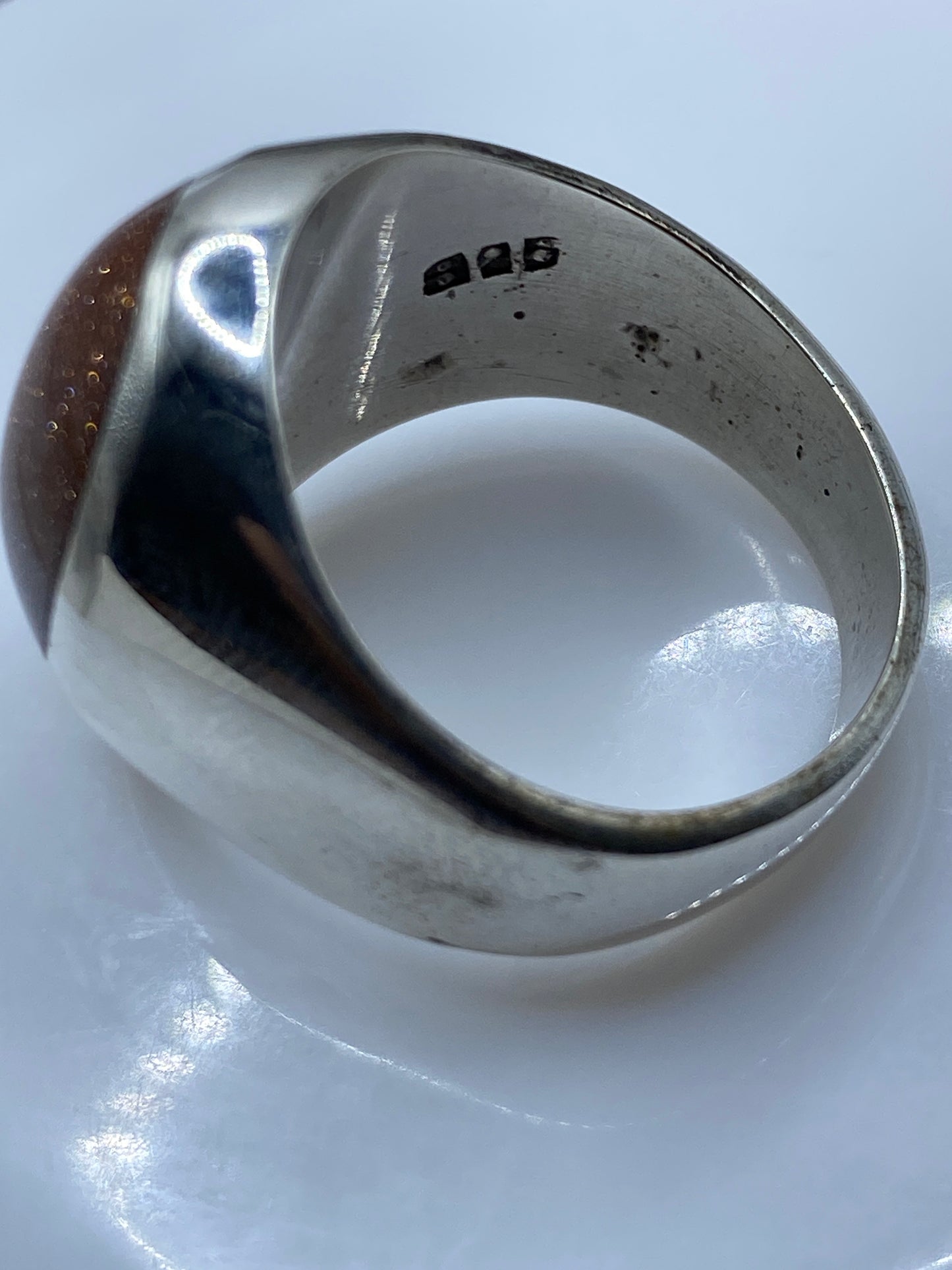 Anillo de Plata .925 con Piedra Café — Taxco — foto 5