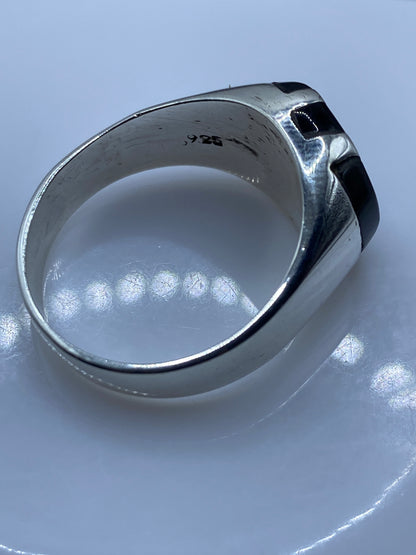 Anillo de Plata con Ónix Negro — Taxco .925 — foto 5