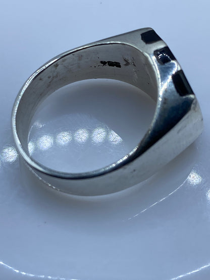 Anillo de Plata con Ónix Negro — Taxco .925 — foto 5