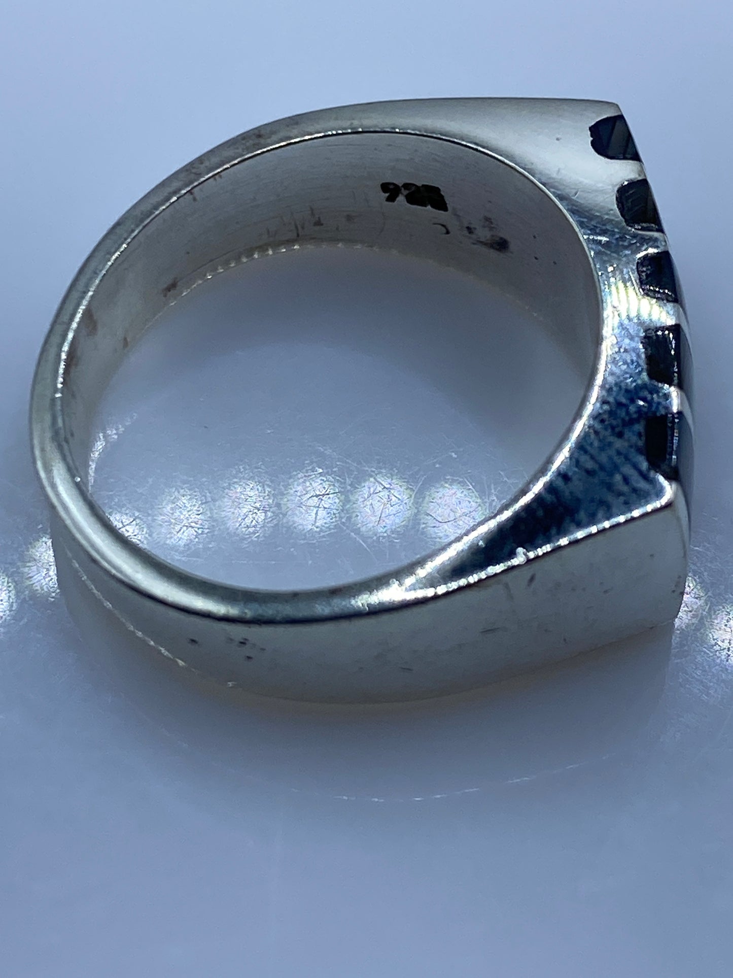 Anillo de Plata .925 con Incrustación de Piedra — Taxco — foto 5
