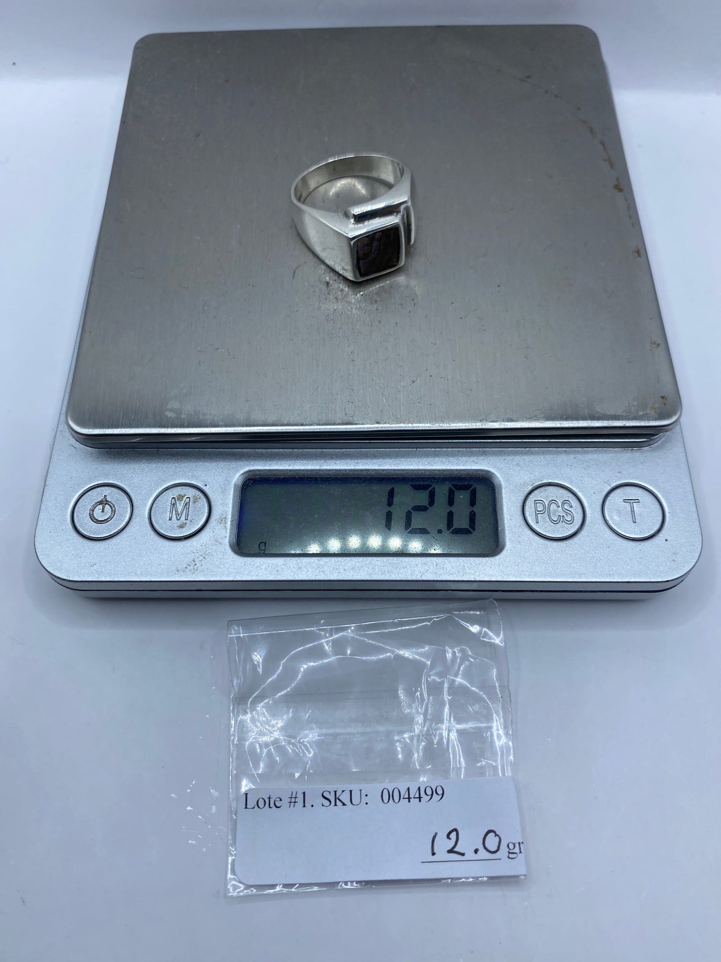 Anillo de Plata .925 con Piedra Engastada — Taxco — foto 6