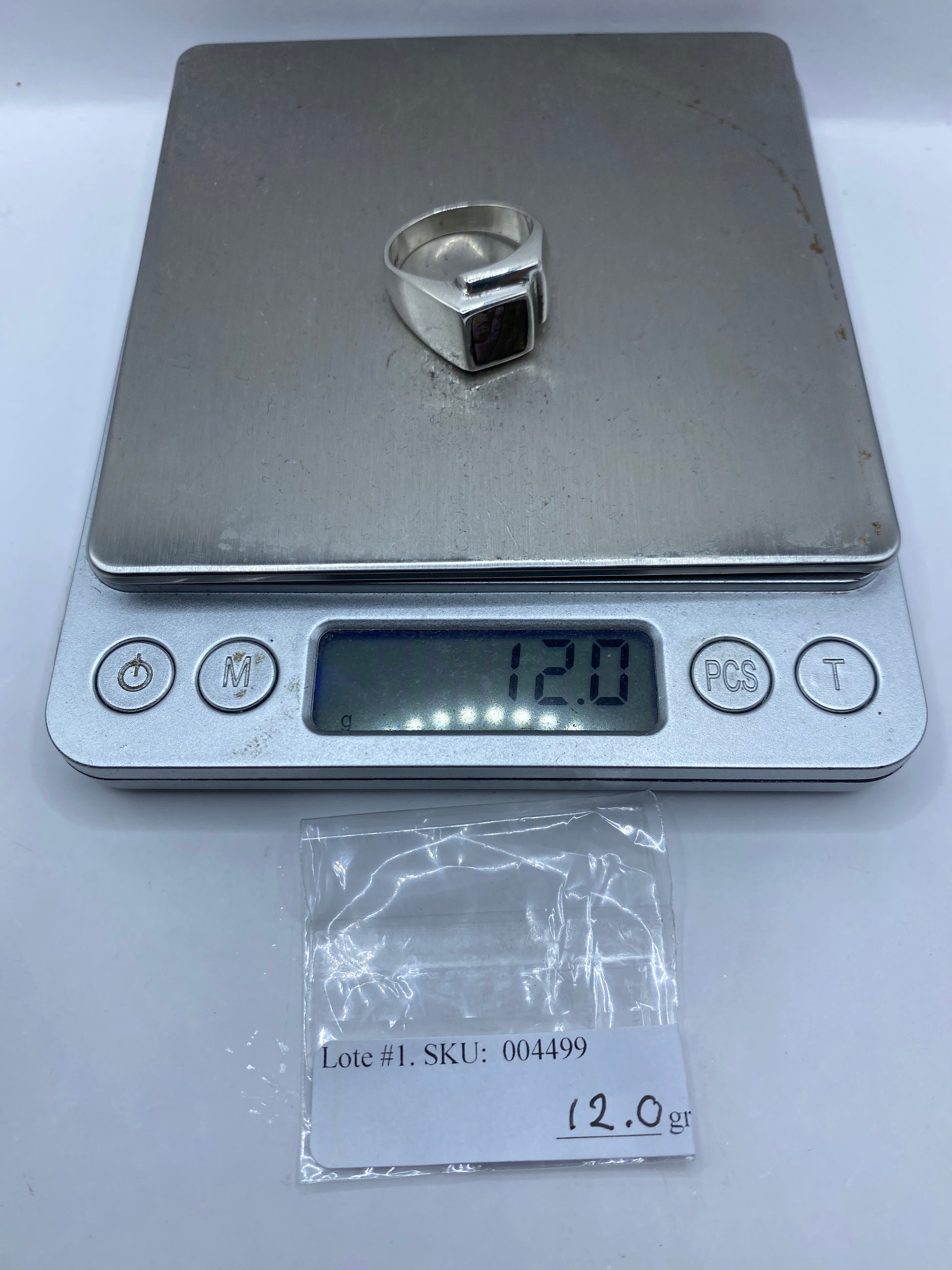 Anillo de Plata .925 con Piedra Engastada — Taxco — foto 6