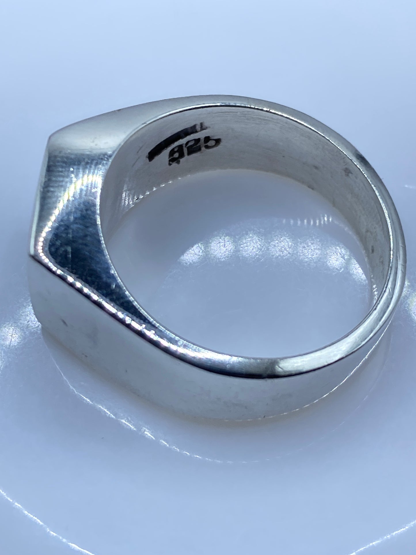 Anillo de Plata con Malaquita Verde — Taxco .925 — foto 5