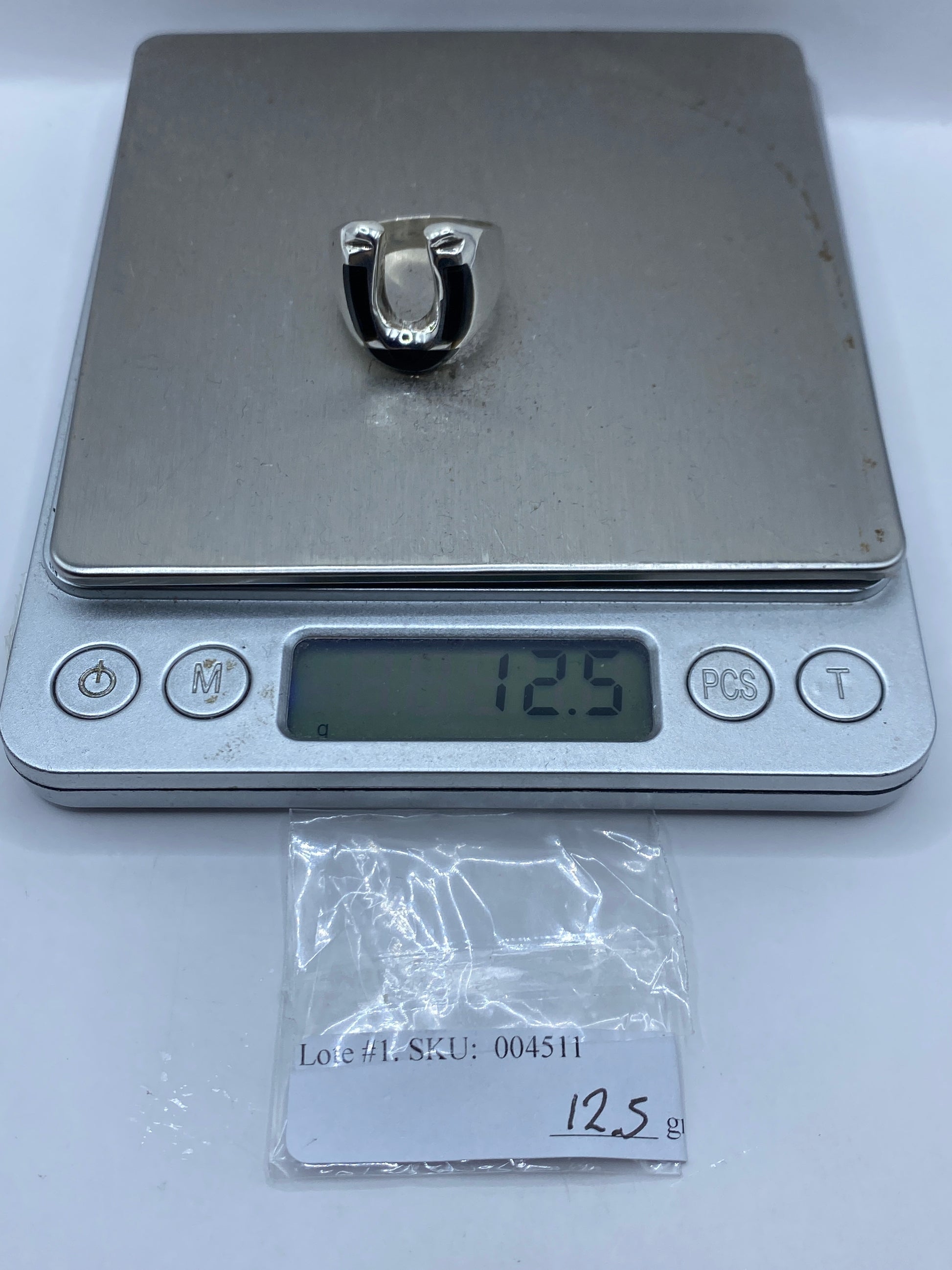 Anillo de Plata con Ónix Negro — Taxco .925 — foto 5
