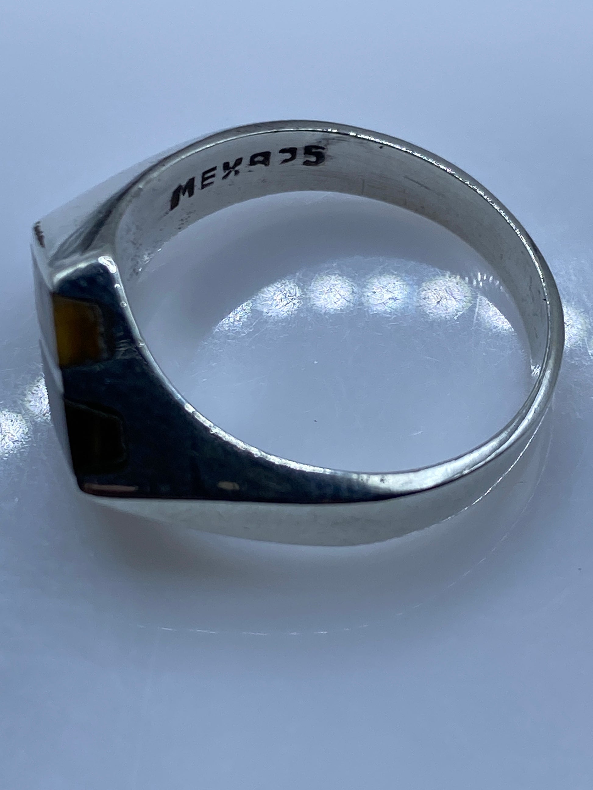 Anillo de Plata con Piedra Café — Taxco .925 — foto 5