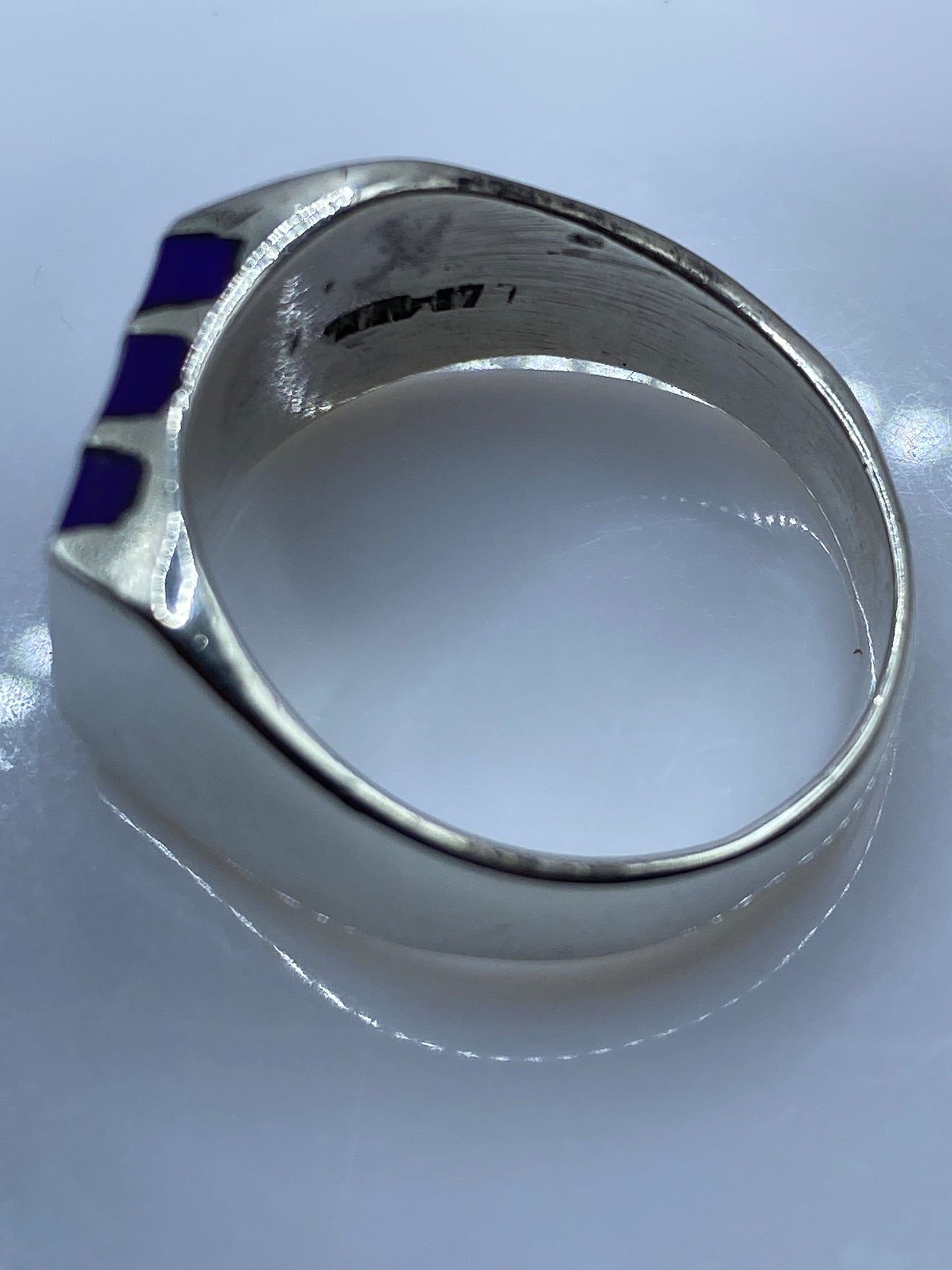 Anillo de Plata Coctel Piedra Morada — Taxco .925 — foto 5