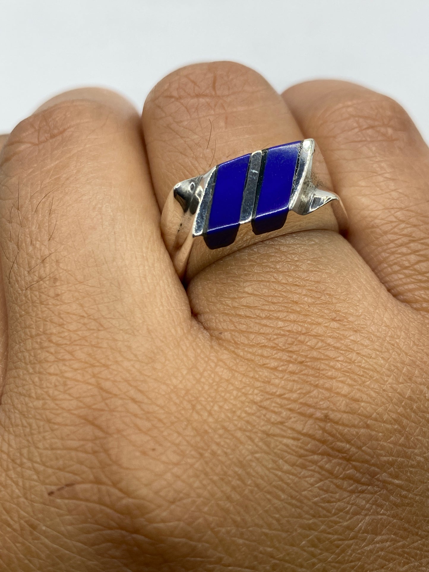 Reverso del anillo mostrando el sello .925 y MEXICO grabados, Quinto de autenticidad
